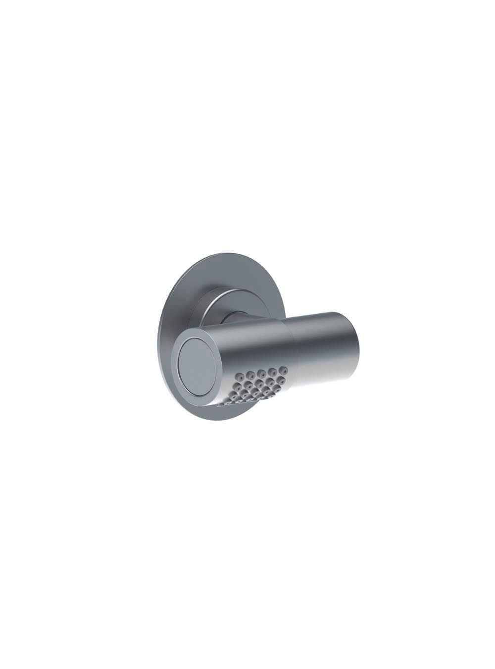 080K: 60 mm head shower, body jet. 60 mm cover flange included.