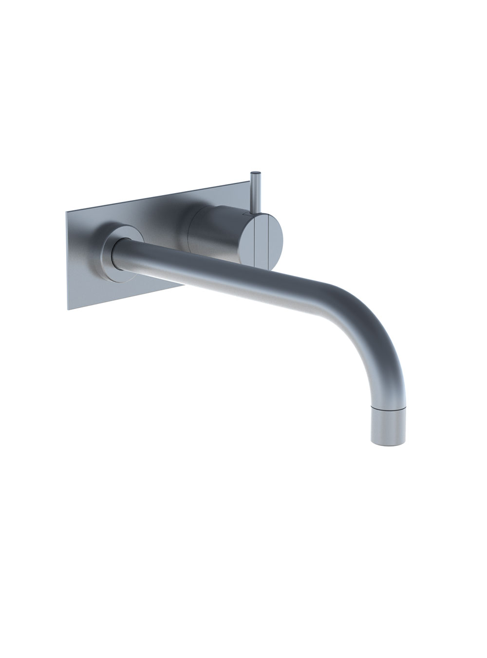 122X: One-handle build-in mixer with ceramic 
disc technology handle to the right.
122XUP = Mixer 100...