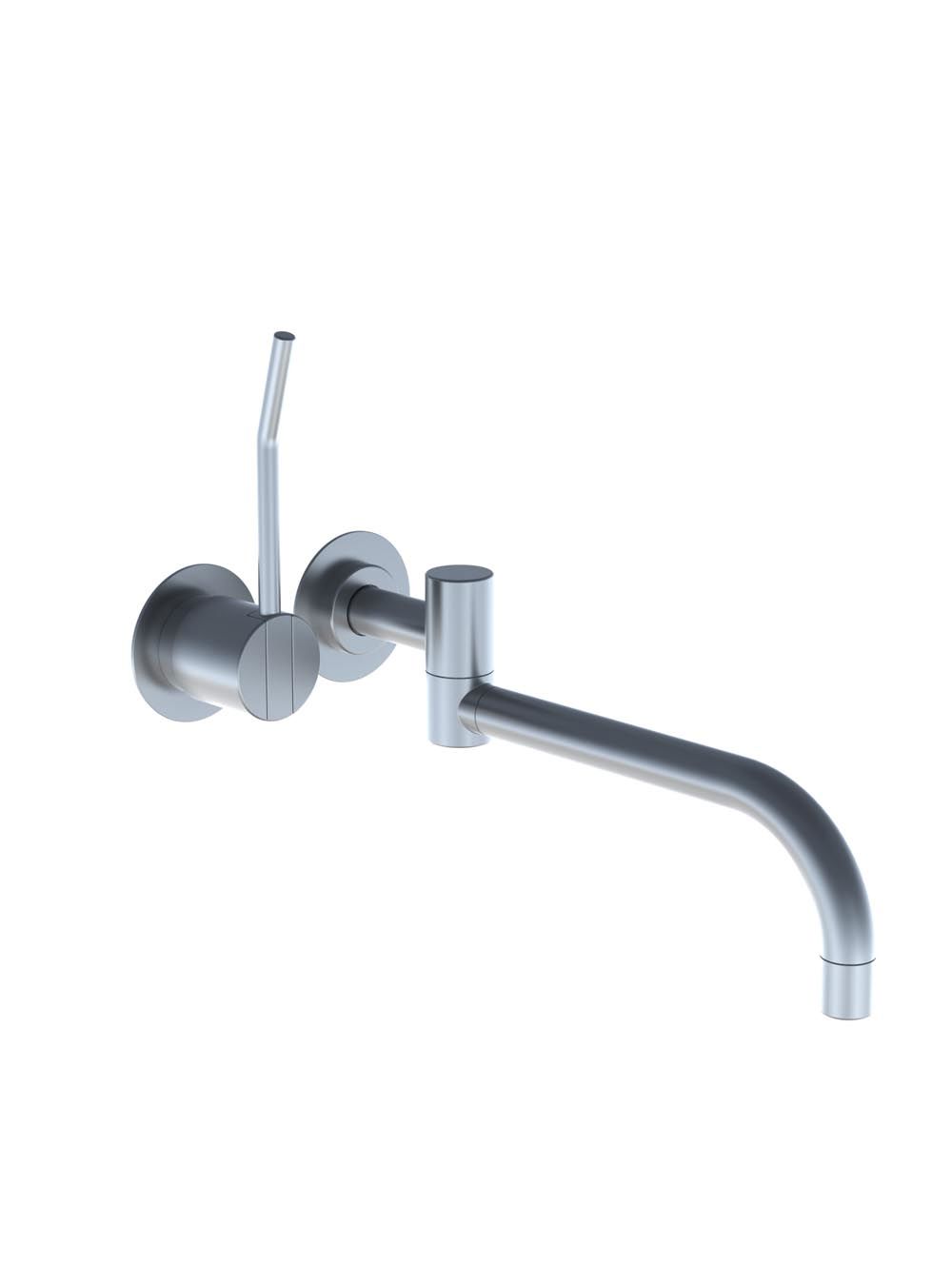 131L: One-handle build-in mixer with ceramic disc technology.131LUP = Mixer 100.  131LAP = Handle NR28L, 2