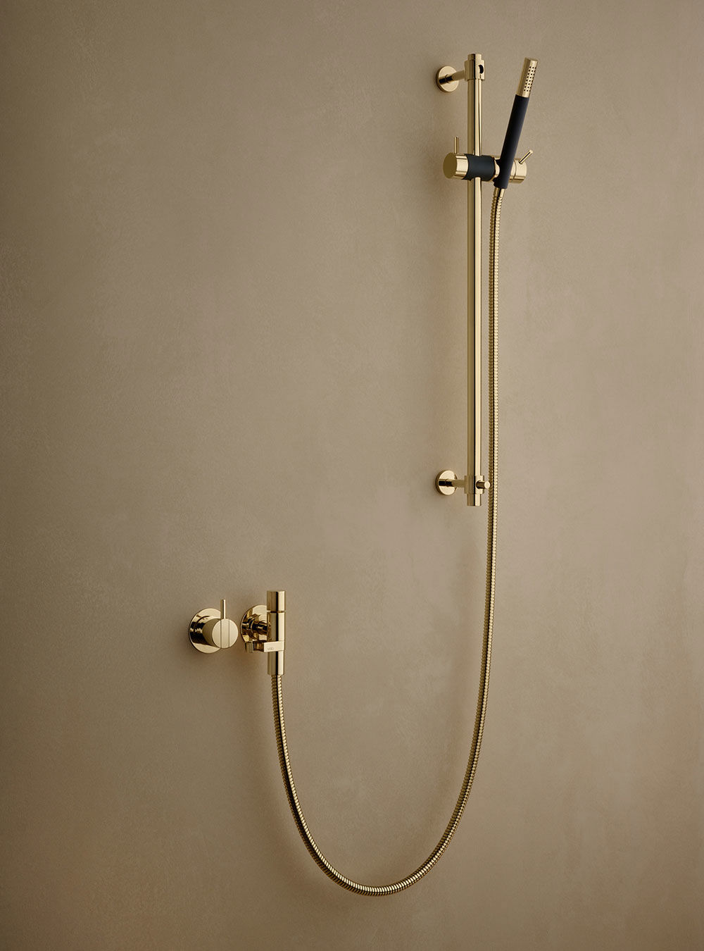 171-T34: Mixer with hand shower and rail.171-T34UP = Mixer 100.171-T34AP = Handle NR28, hand shower and hand 