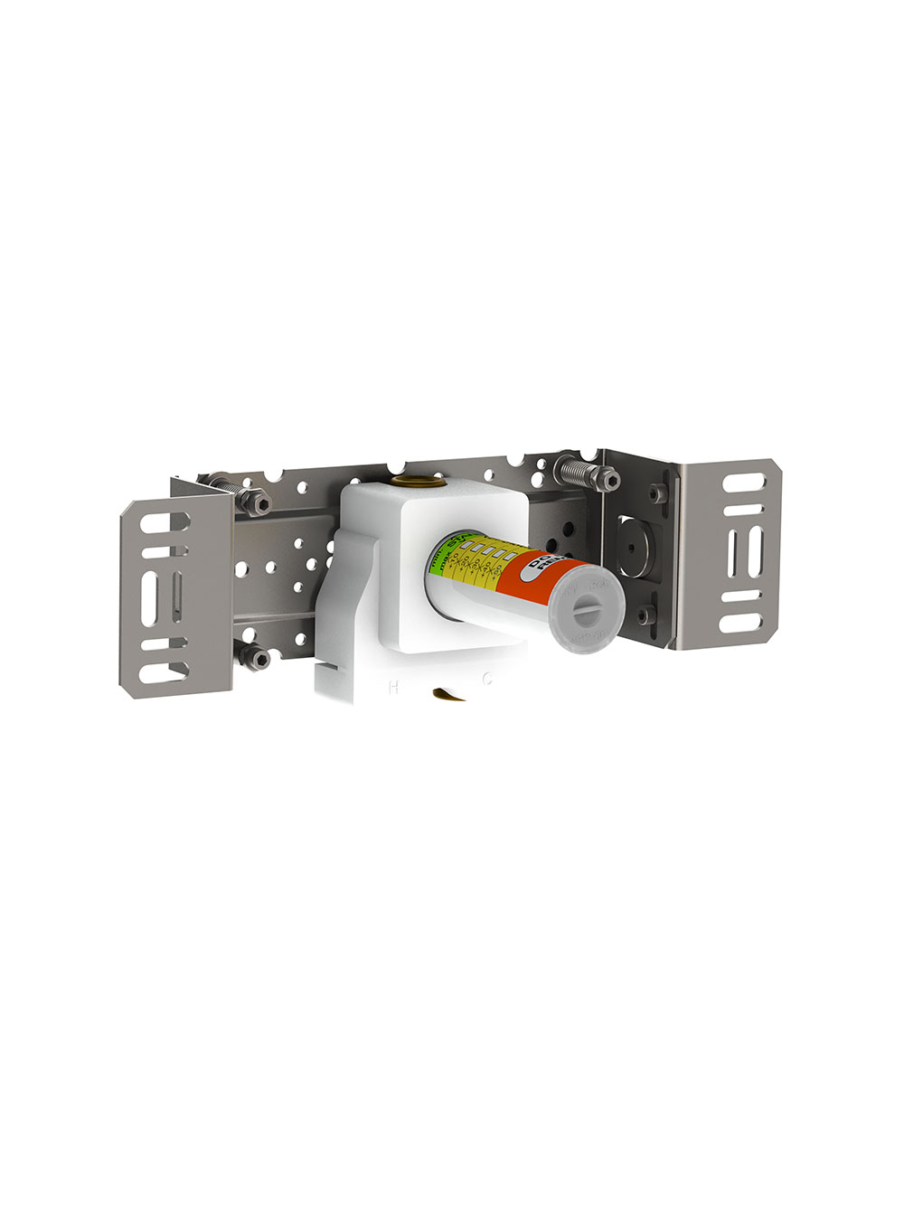 2200V: One-handle build-in mixer for high flow.
½" connection to copper, steel, iron or pex pipe work.