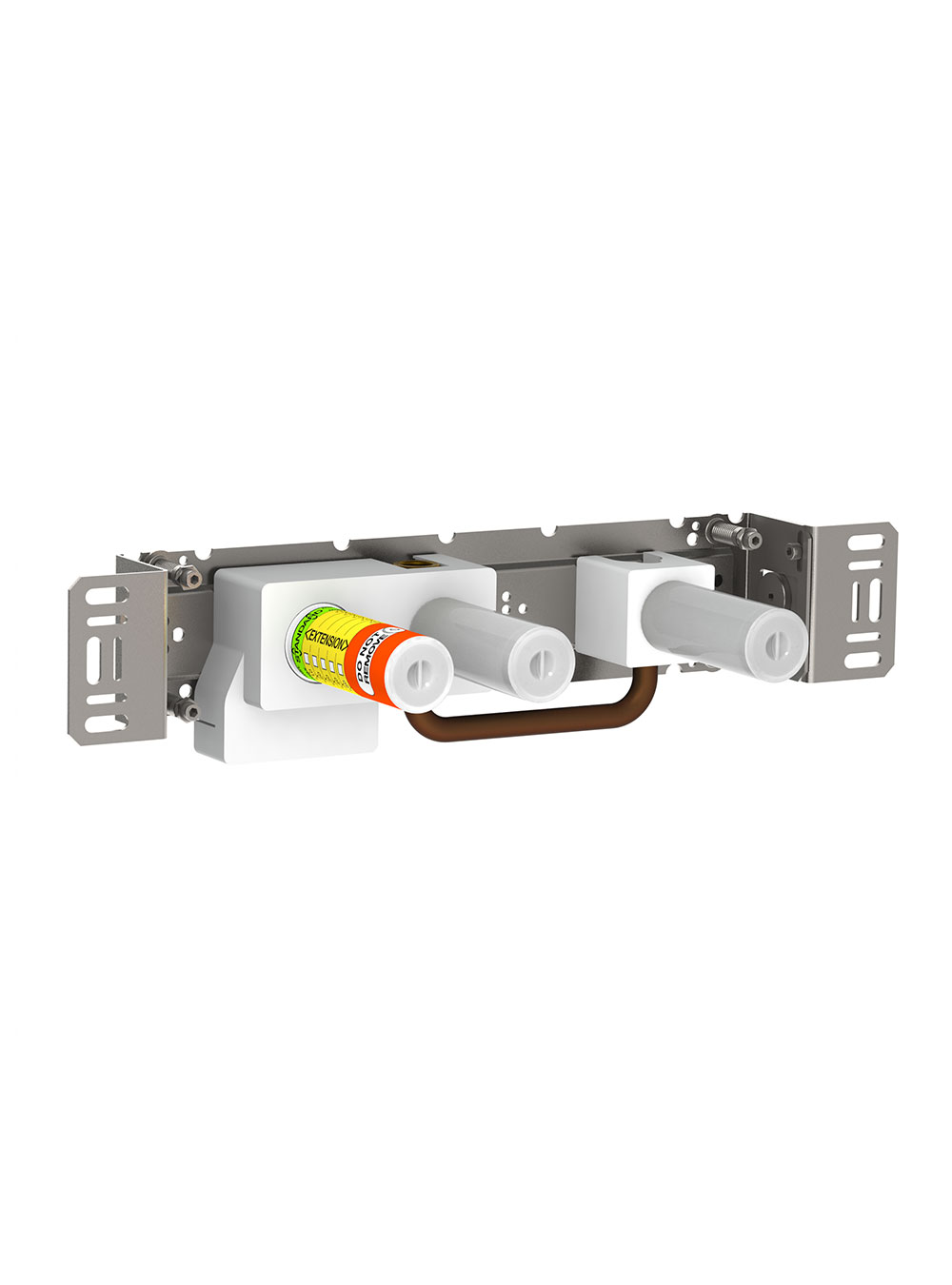 2400FV: One-handle build in mixer for high flow, with diverter, with one fixed outlet socket. 
½" connec...