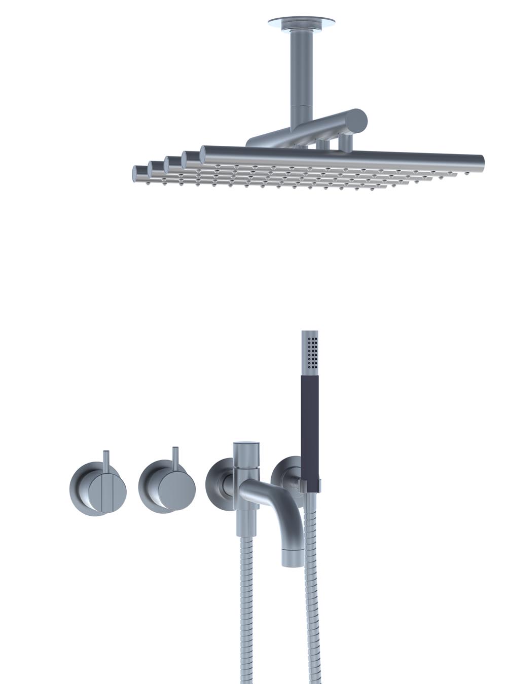 2441DT8-051A: One-handle build-in mixer with ceramic disc technology and diverter.
2441DT8-051AUP = Build-in m...