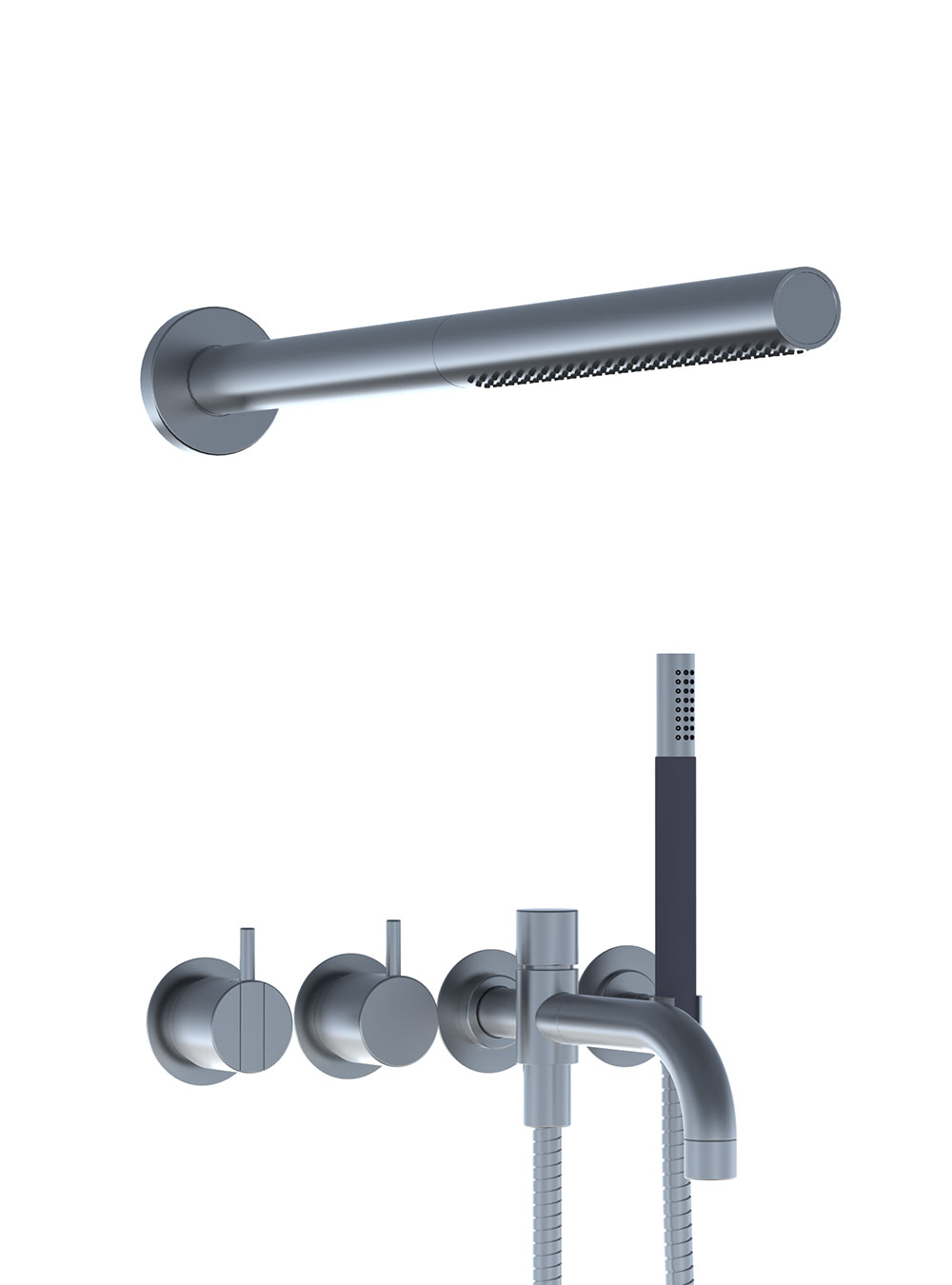 2441DT8-081ST: One-handle build-in mixer with ceramic disc technology and diverter.
2441DT8-081STUP = Build-in...