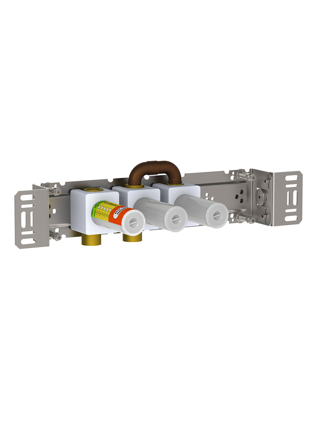 2800V: Stop valve and single valve with fixed outlet.