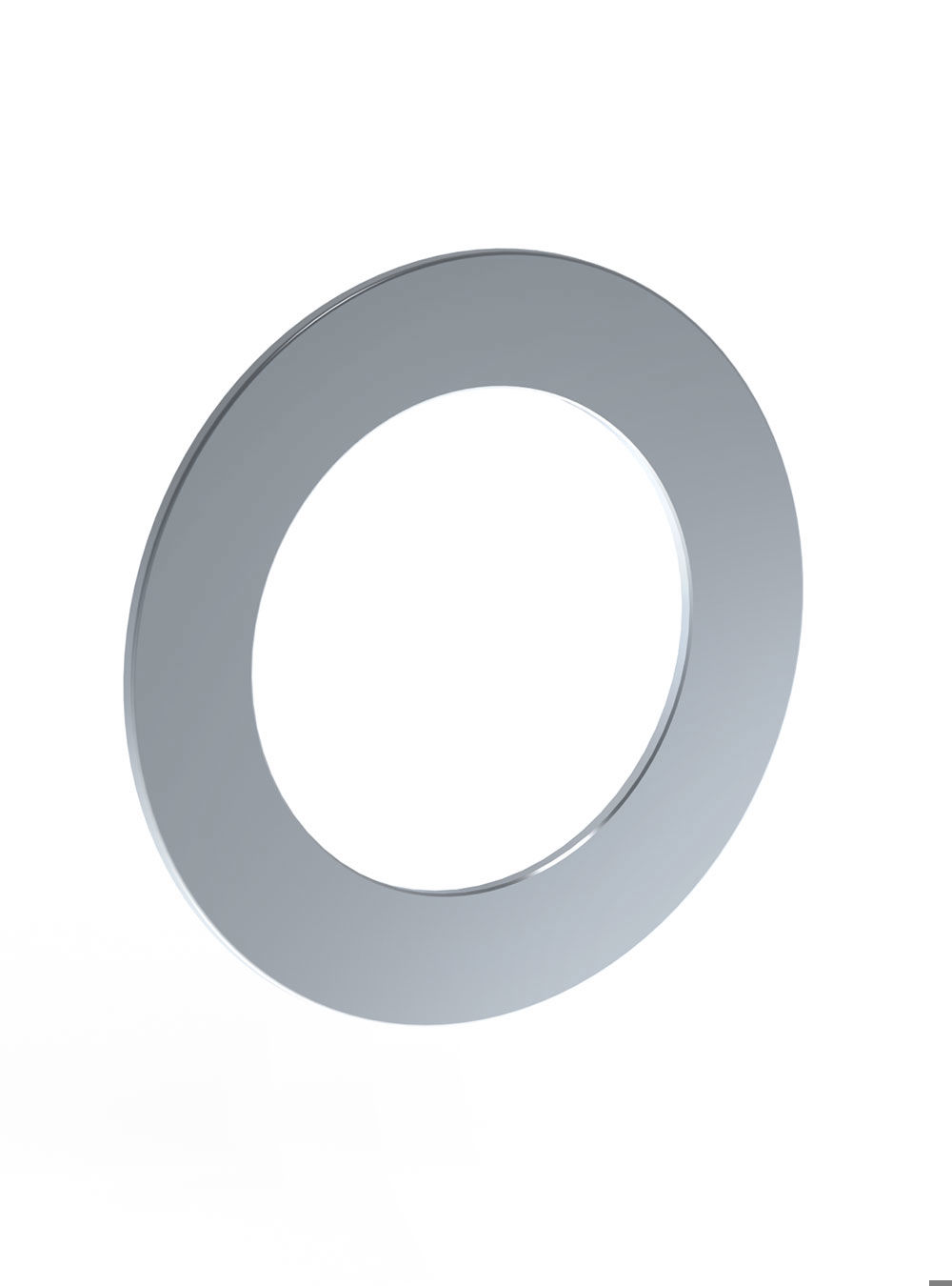 3001: 60 mm circular flange. Hole Ø36 mm.