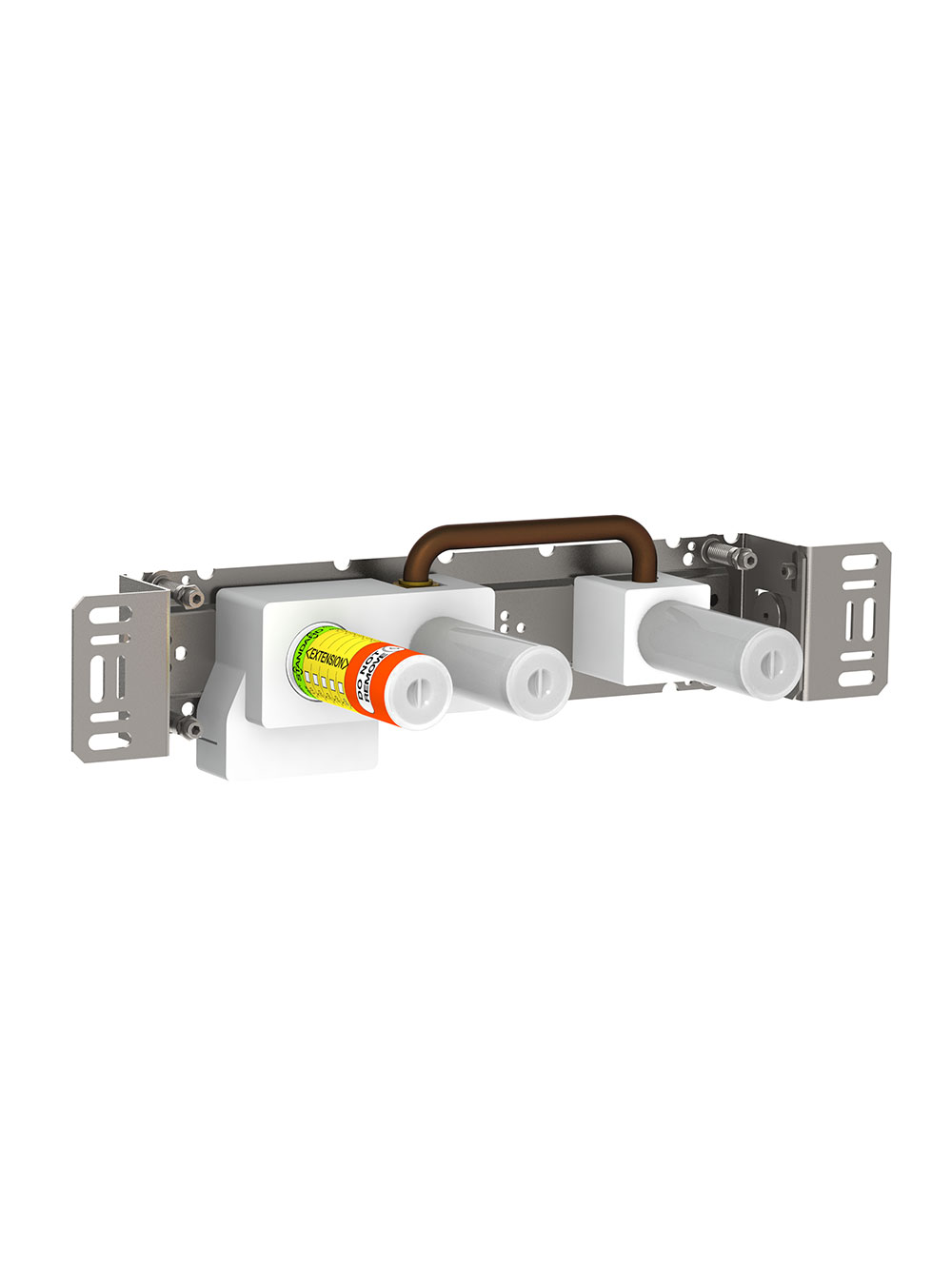 400RV: One-handle build-in mixer with diverter, without one premounted outlet socket. 
½" connection to...