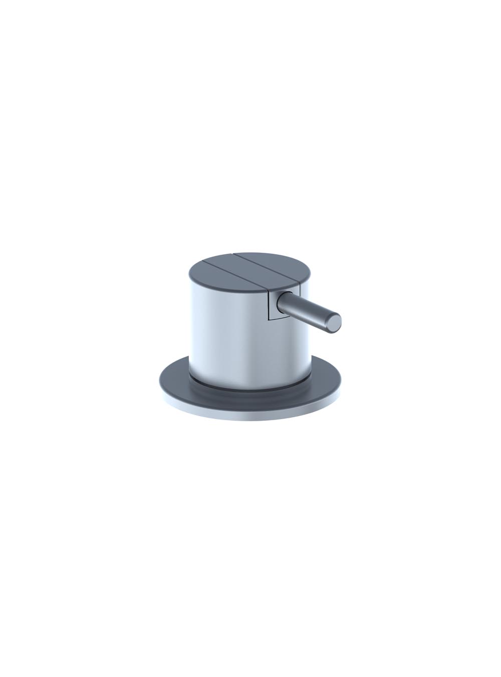 500EB: One-handle table-mounted vented mixer. 