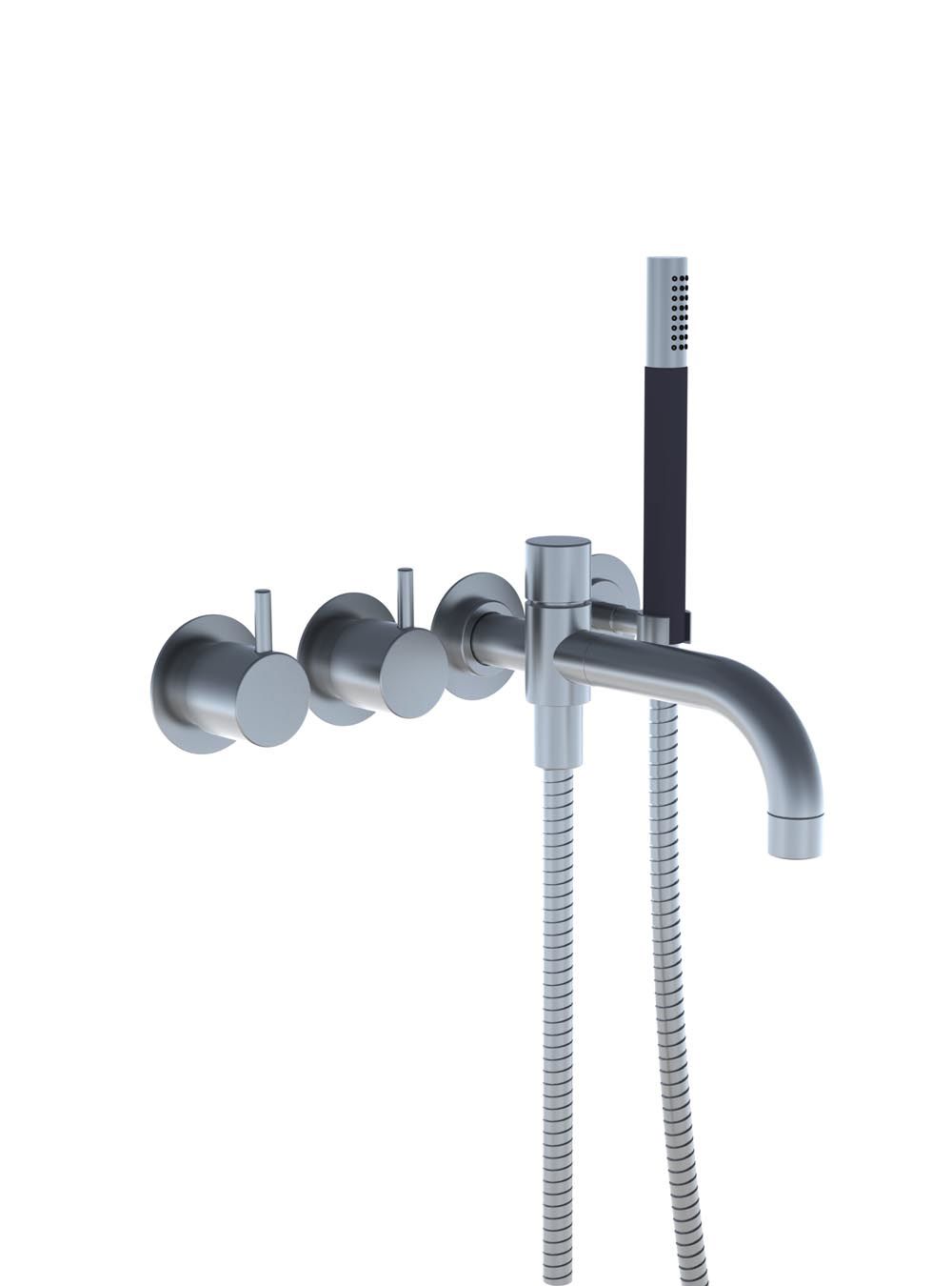 641DT8: Two-handle build-in mixer with ¼ turn ceramic disc technology.	641DT8UP = Build-in mixer 600.				  6