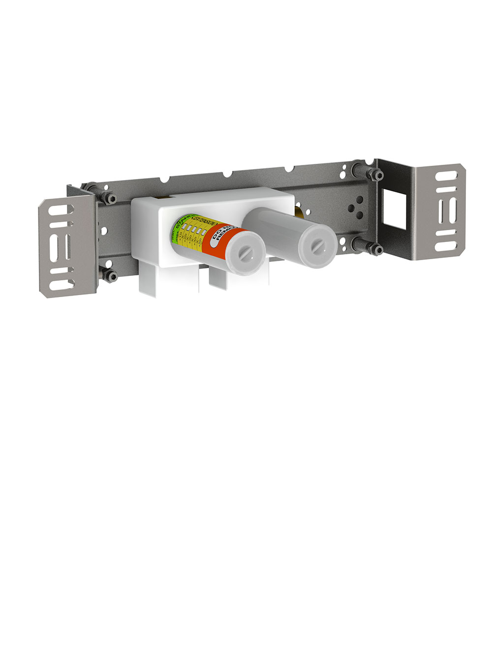 700V: Two-handle build-in mixer.
½" connection to copper, steel, iron or pex pipe work.