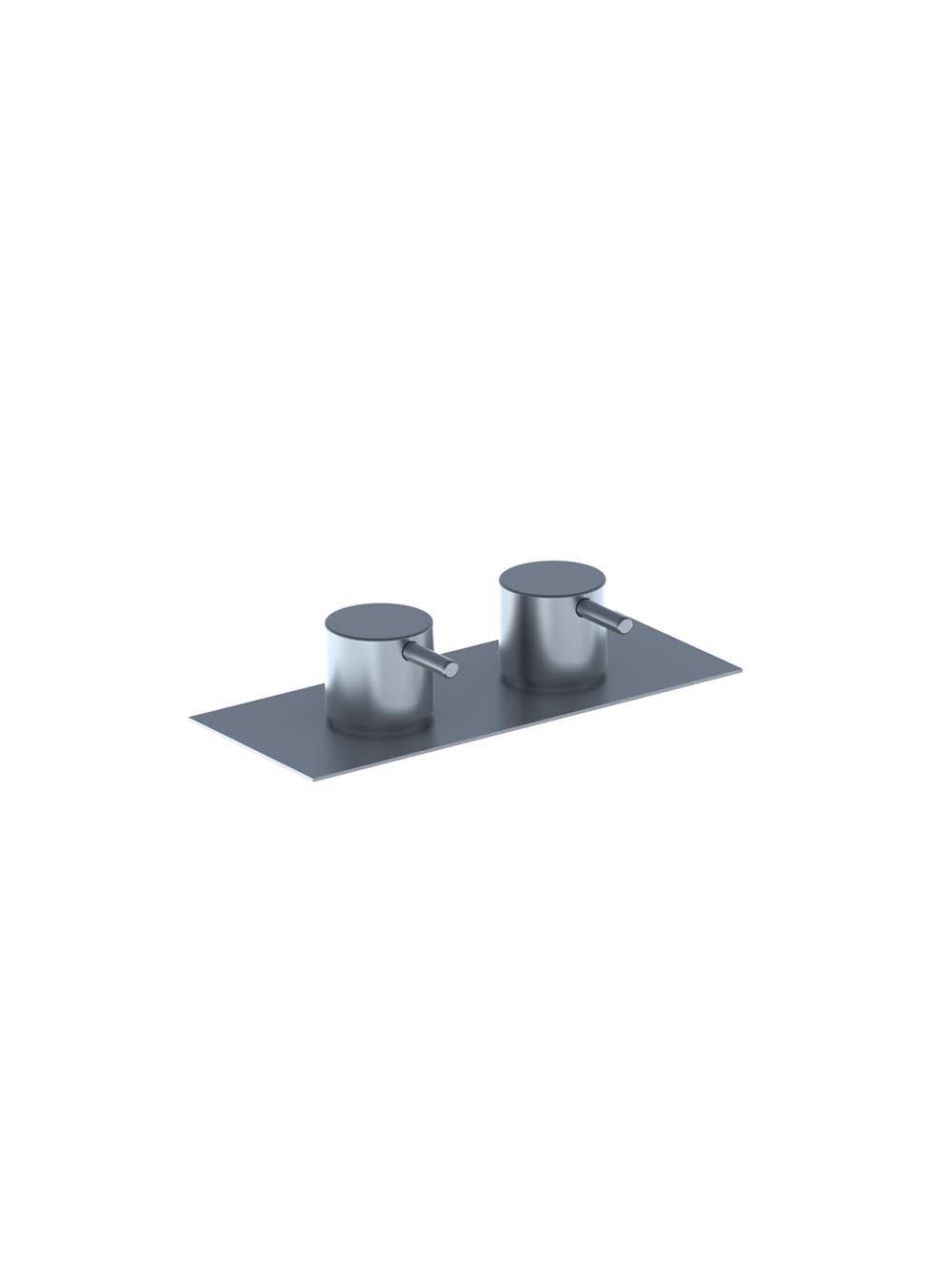 BK2: Two-handle mixer for bath filling can be used in conjunction with A24. Complete with adjustable b...