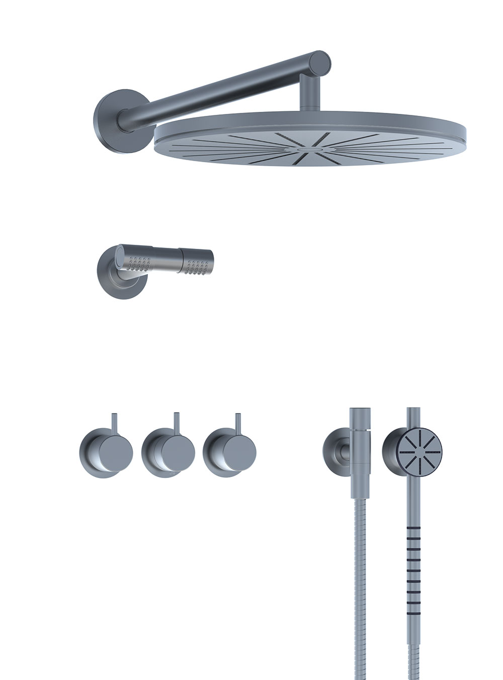 COMBI-26S: ¾” Thermostatic mixer with 3-way diverter.
Combi-26SUP = Thermostatic mixer 5400FVA3, 2 pcs. 200...