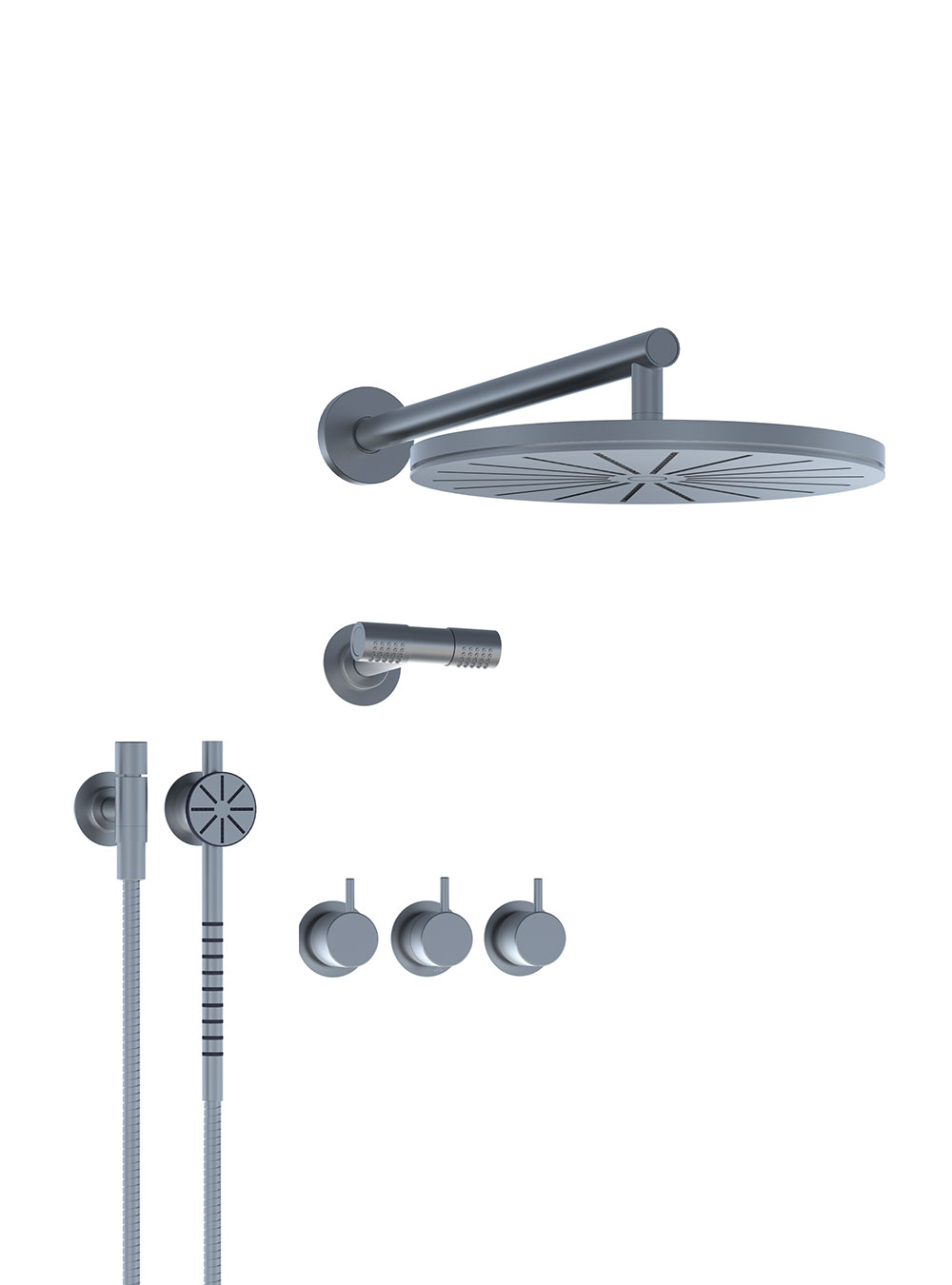 COMBI-35S: ¾” Thermostatic mixer with 3-way diverter.
Combi-35SUP = Thermostatic mixer 5400VA3, 3 pcs. 200M...
