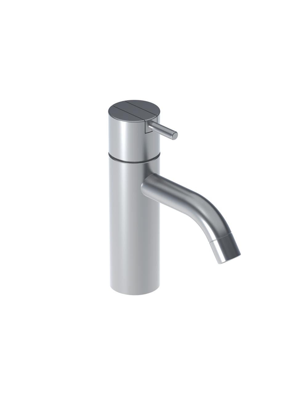 HV1+30: One-handle mixer with ceramic disc technology, height 150 mm, fixed spout with water saving aerat...