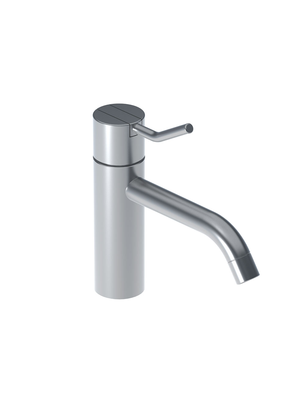 HV1M+30/150: One-handle mixer with ceramic disc technology, fixed spout with water saving aerator. Height 150...