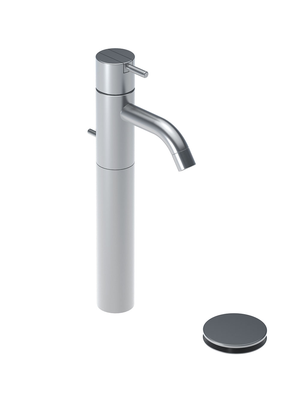 HV3+170: One-handle mixer with ceramic disc technology, height 290 mm, fixed spout with water saving aerat...