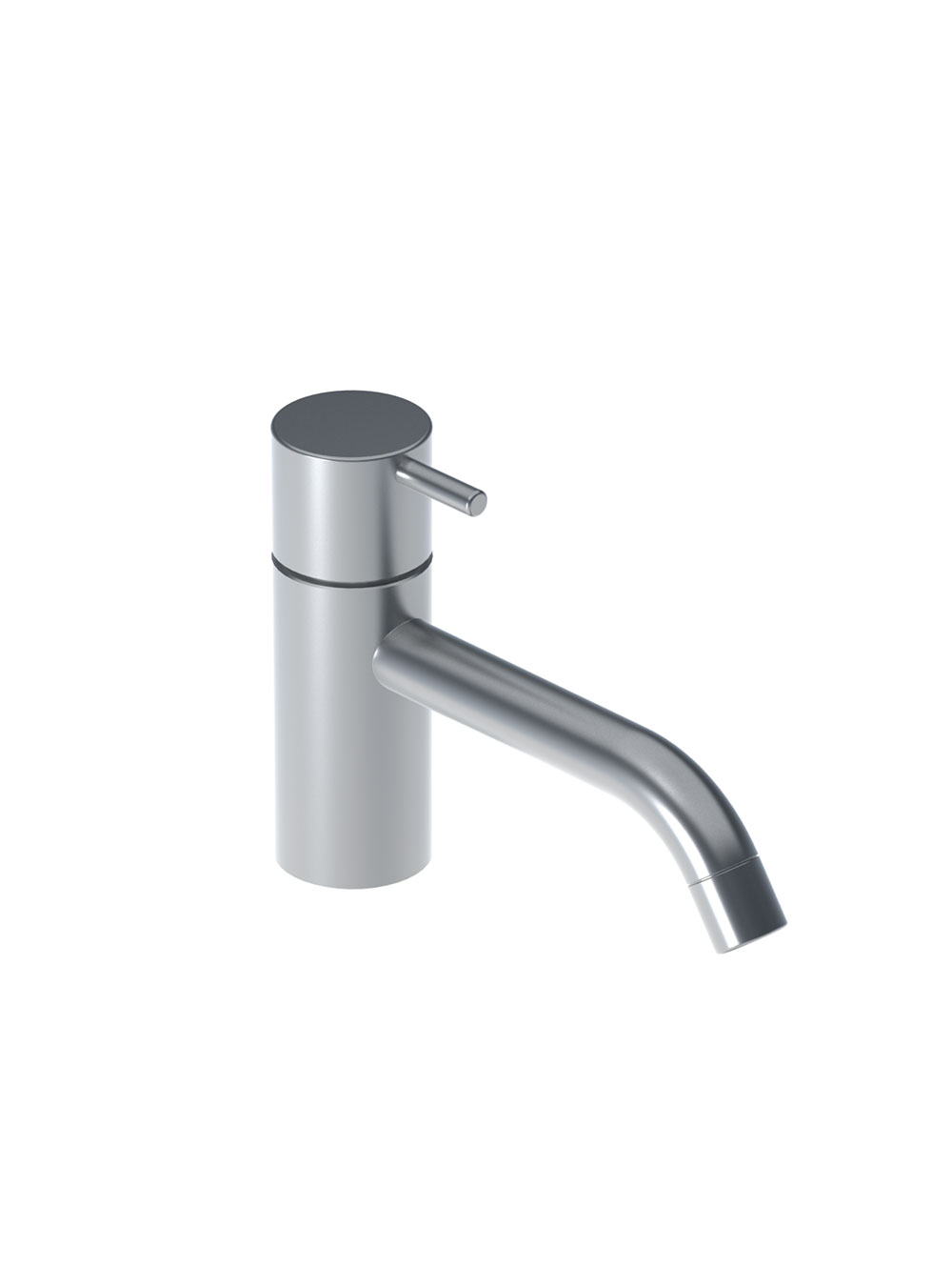 RB1/150: Pillar tap for cold water, with ¼ turn ceramic disc technology, 
fixed spout with spout projecti...
