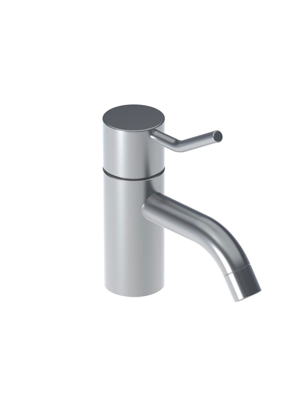 RB1M: Pillar tap with ¼ turn ceramic disc technology, with medium lever, fixed spout, water saving aerator