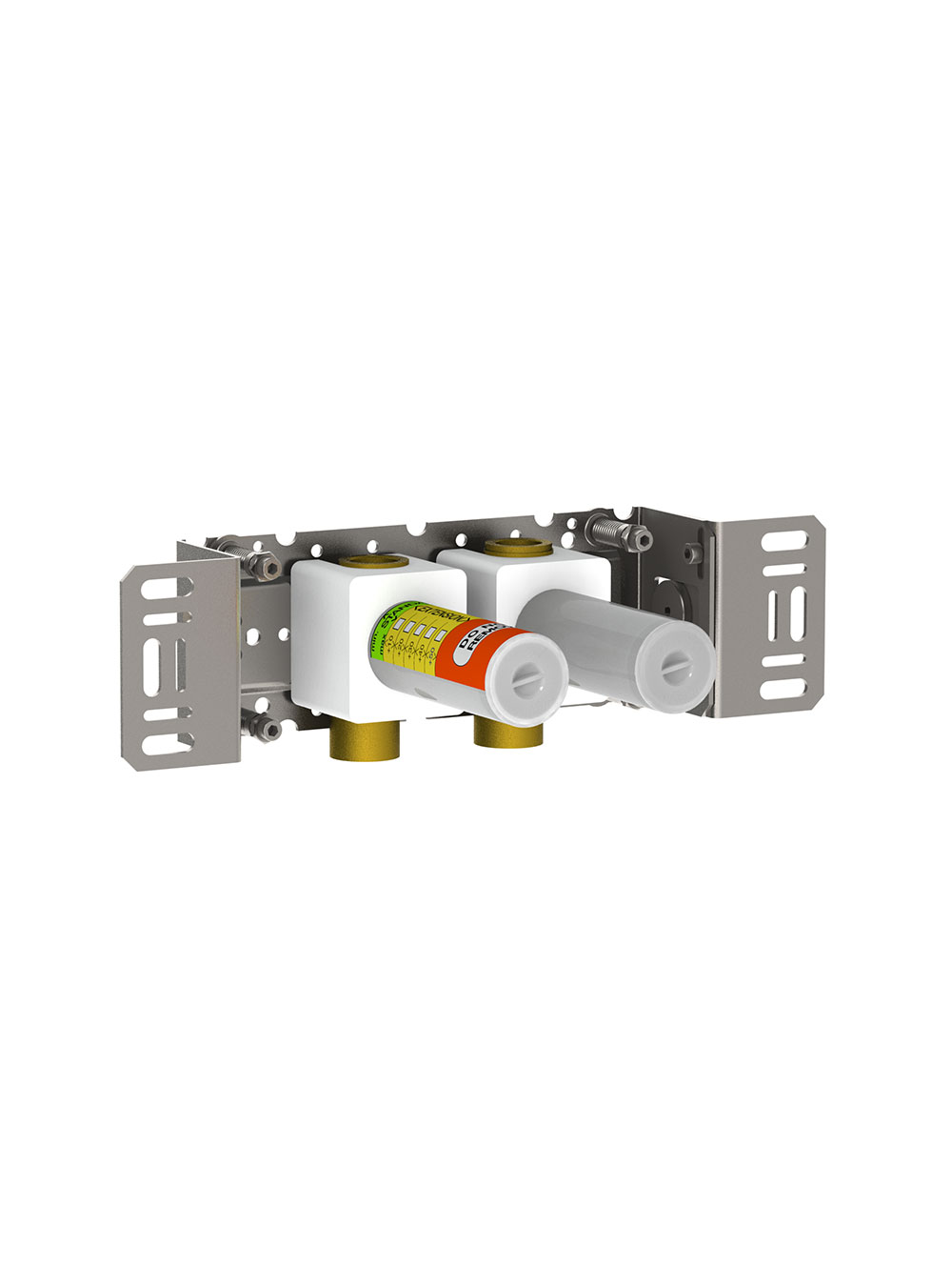 S42V: Build-in double stop valve, ¾". 
¾" connection to copper, steel, iron or pex pipe work.