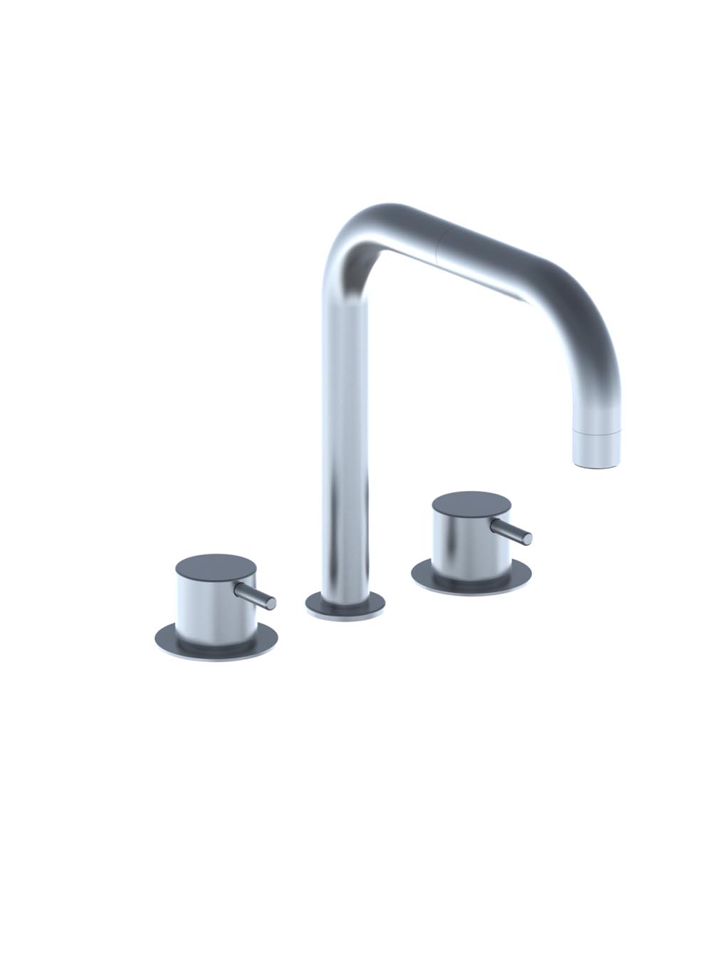 SC6: Two-handle mixer S50DH + S50D with double swivel spout 090D.
