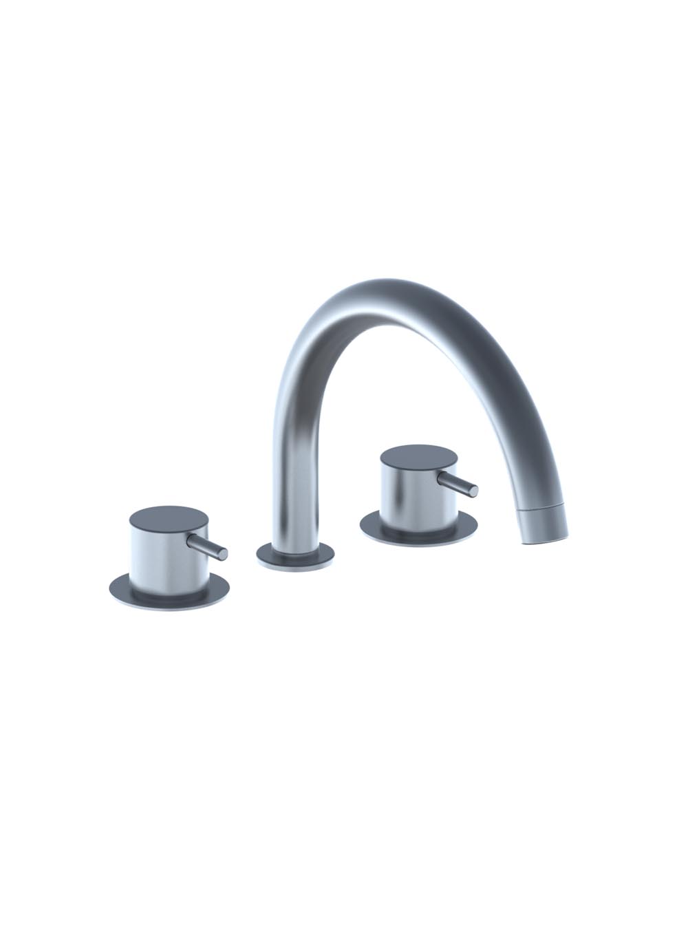 SC8: Two-handle mixer S50DH + S50D with swivel spout 090E.