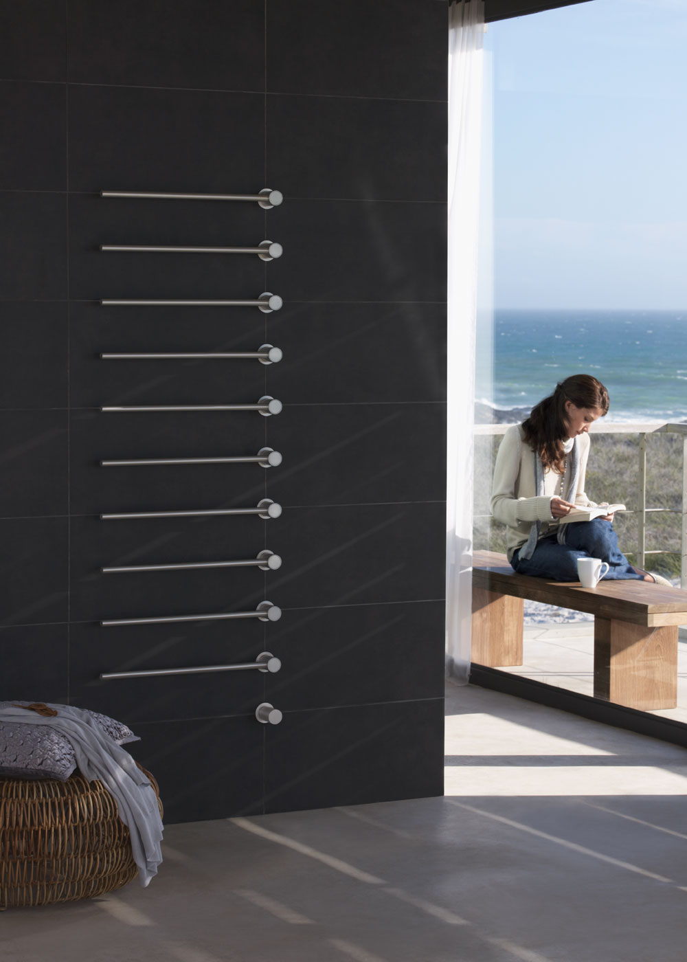 VOLA towel warmer, T39