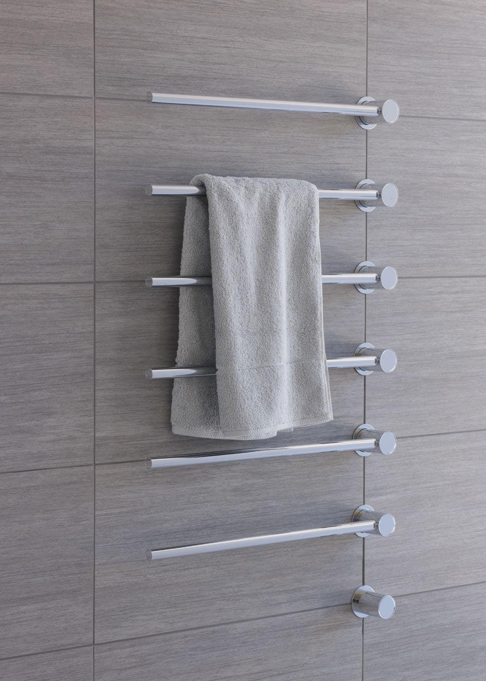 Award-winning VOLA towel warmer