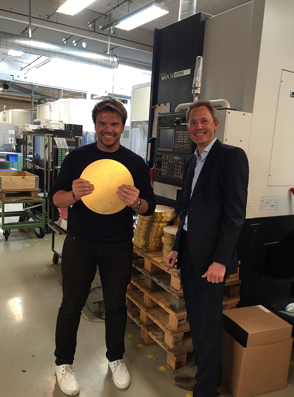 Bjarke Ingels at the VOLA Academy in Horsens