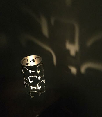 50 years anniversary lamp